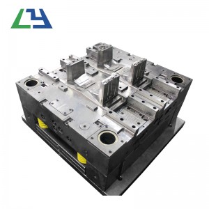 China mould manufacturer and abs custom plastic injection overmolded molding cover soft and hard material inserts molded